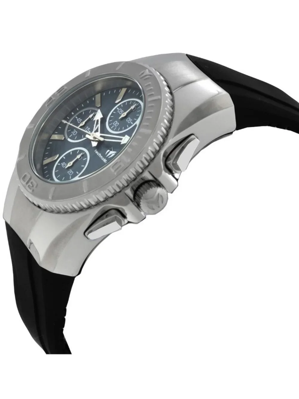 NWT Technomarine Cruise Chronograph Quartz Black Dial Unisex Watch